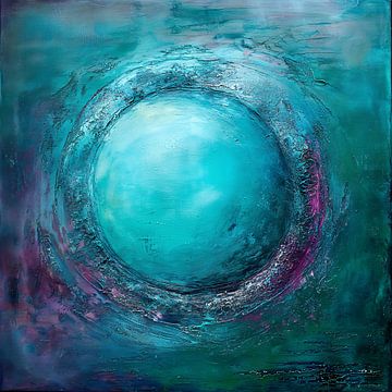 Orb Turquoise by Jacky