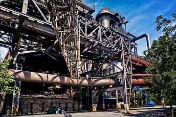 Hoogoven Landschaftspark Duisburg van Rob Boon