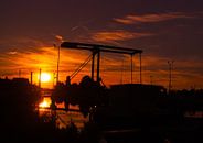 Een gouden zonsondergang van SoGo Fotografie thumbnail