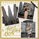 Frohe Weihnachten vom Rockefeller Plaza in NYC von Christine aka stine1 Miniaturansicht