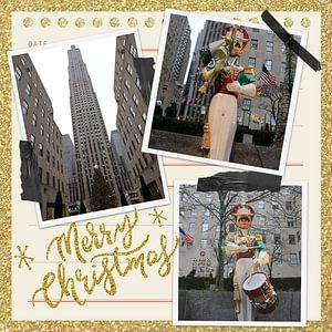 Frohe Weihnachten vom Rockefeller Plaza in NYC