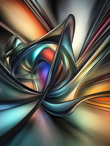 Whirl of Dimensions IIX by Rene Ladenius Digital Art