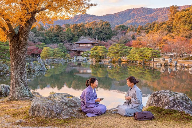 Japan in beeld Geisha van Egon Zitter