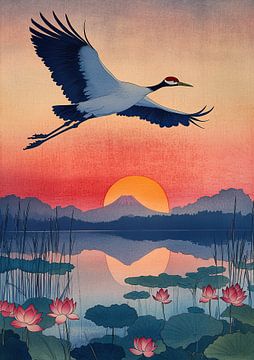 Japanese art print 