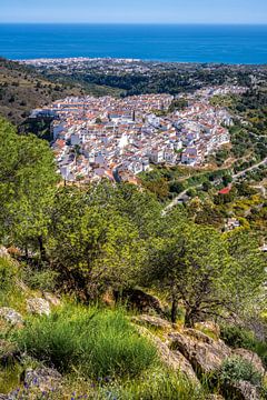 Bergdorp in Andalusië van Voss fotografie
