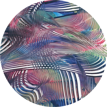 Gekleurde spiralen van Bethina de Reus