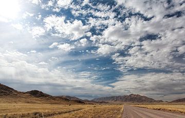 en cours de route en Namibie sur Ed Dorrestein