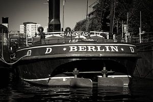 Schwarzweiss-Fotografie: Berlin – Historischer Hafen von Alexander Voss