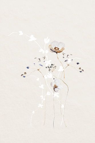 Ethereal Flowers With Subtle Hues