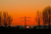 Zonsondergang in Goes