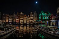 Amsterdam-by-night van Marianne Hijlkema-van Vianen thumbnail