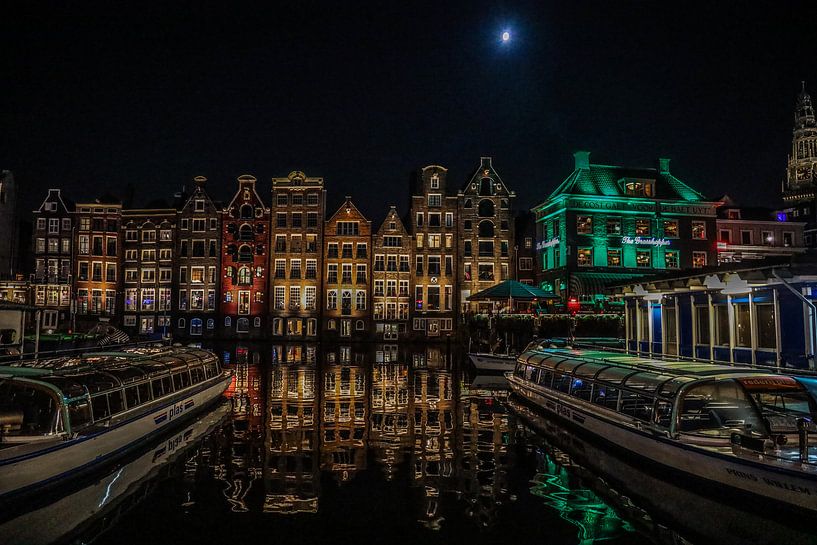 Amsterdam-by-night van Marianne Hijlkema-van Vianen