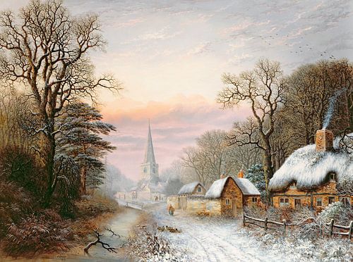 Charles Leaver,Winterlandschap
