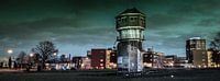 watertoren in panorama van Freddy Hoevers thumbnail