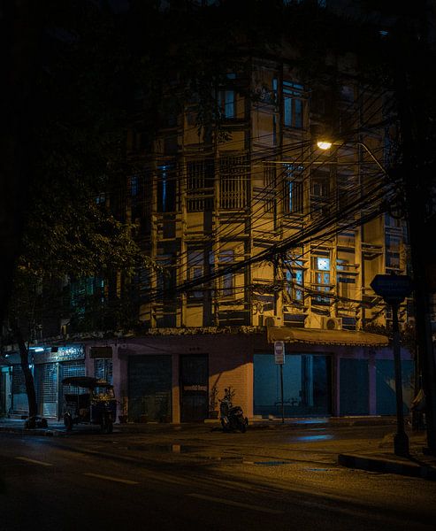 Bangkok bei Nacht von Bart van Lier