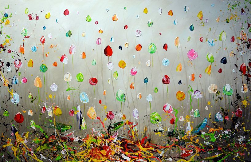 Flowers by Gena Theheartofart