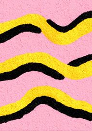 Illustration de lignes ondulées duveteuses sur Niklas Maximilian