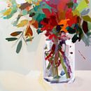 Buntes abstraktes Gemälde: "Feldblumenstrauß" von Studio Allee Miniaturansicht