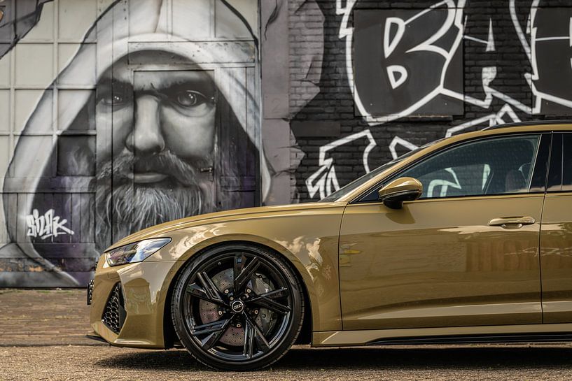Audi RS6 Taktik Grün van Bas Fransen