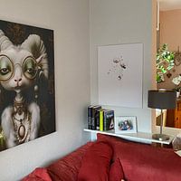 Photo de nos clients: Fleurs Ikebana par Floral Abstractions, sur toile