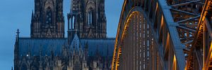 Goldene Stunde am Herzen Kölns