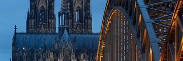 Golden hour at the heart of Cologne by Walter G. Allgöwer