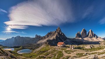 Three Peaks Panorama by Achim Thomae