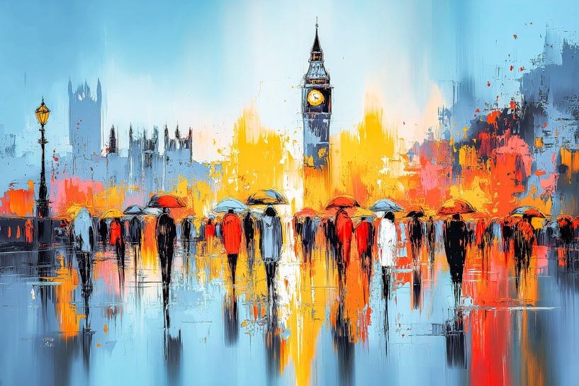 Abstract London by ARTemberaubend