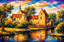 Little castle by Linda de Klein