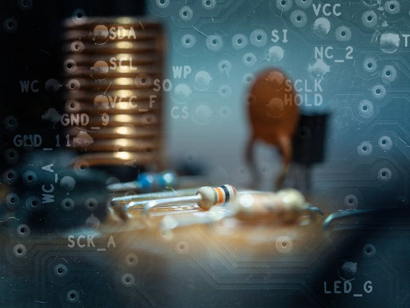 Série Circuit Board - Résistance par Mariska Vereijken