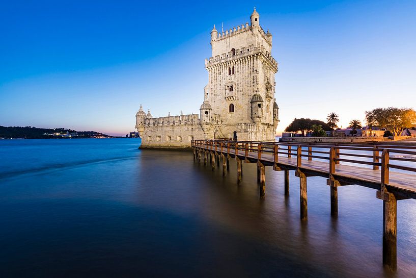 Torre de Belém in Lissabon van Werner Dieterich