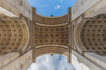De Arc de Triomphe in Parijs van MS Fotografie | Marc van der Stelt