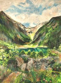 De Franse Alpen van Liesbeth Serlie