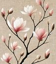 Magnolie im Japandi-Stil von Niek Traas Miniaturansicht