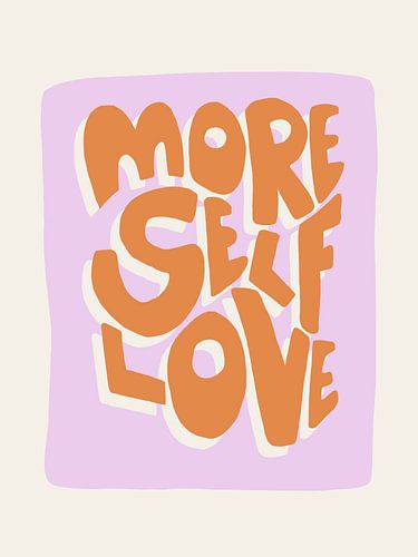 Mehr Selbstliebe Rot