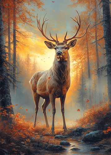 In de blik van een hert