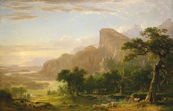 Paysage - Scène de "Thanatopsis", Asher Brown Durand