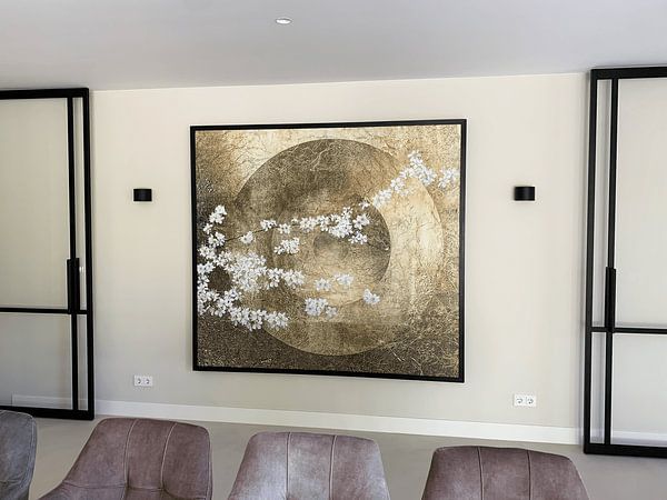 Blossom. Japandi style. Wabi-Sabi.