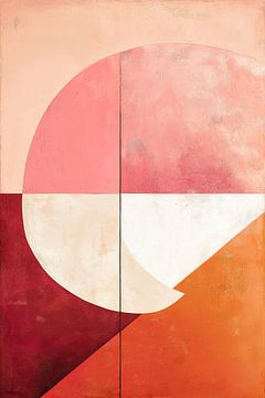 Orange trifft auf Pink Nr. 4