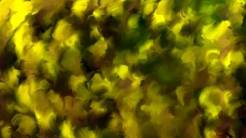 Abstract geel van Maurice Dawson