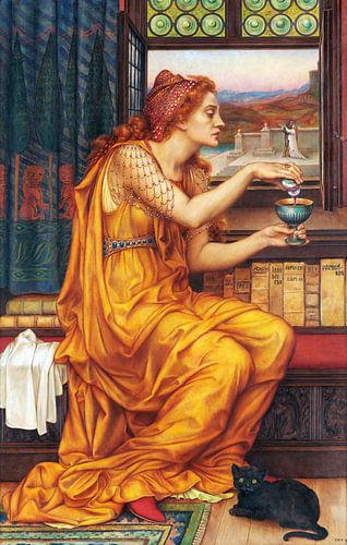 Evelyn De Morgan, De liefdesdrank - 1903