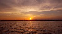 Golden sunset at Loosdrecht