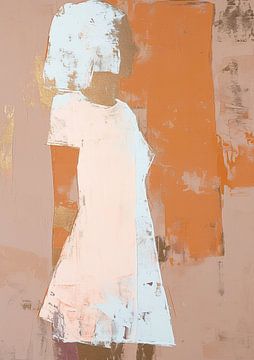 Whisper of Urban Elegance van Abstract Schilderij