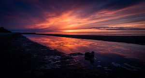 Sonnenuntergang in Kühlunsgborn