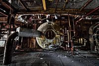 Urbex verlaten staalfabriek industrie.