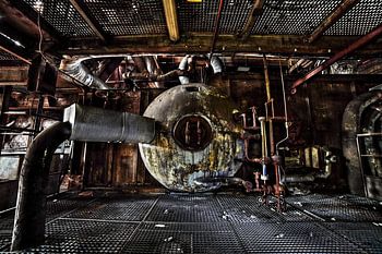Urbex gibt die Stahlindustrie auf.