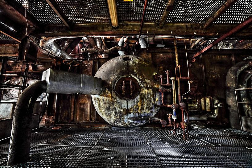 Urbex a abandonné l'industrie sidérurgique. par Dyon Koning