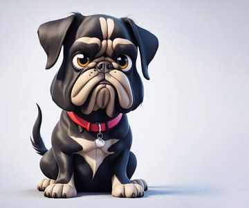 chagrijnige hond cartoon van Markus Gann
