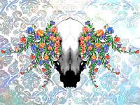 Skull & Flowers