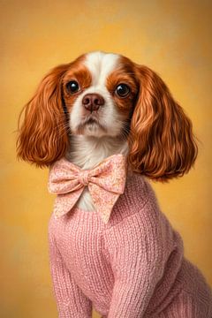 Cavalier King Charles Spaniel by Poster Art Shop
